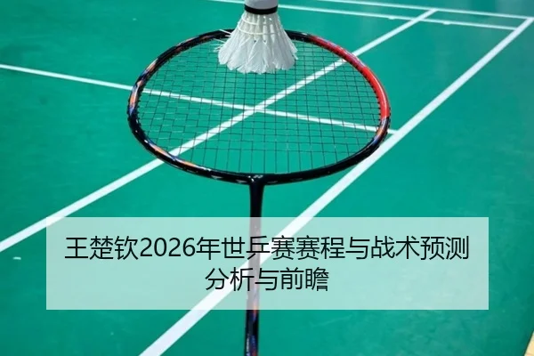 王楚钦2026年世乒赛赛程与战术预测分析与前瞻